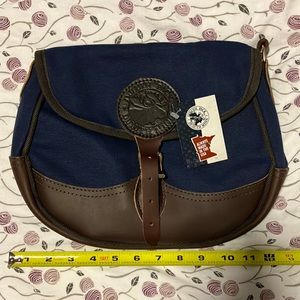 NWT navy Duluth deluxe shell purse